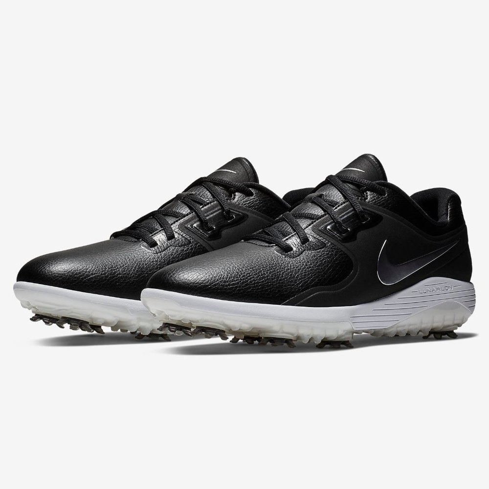 Nike Vapor Pro Wide Golf Shoes "Black/White"